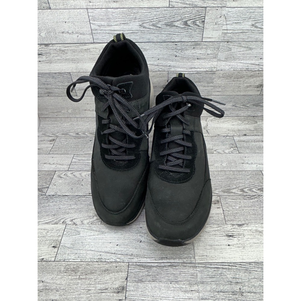 Clarks‎ Wavewalk Waterproof Hiking Boots Womens Size 11 Black Leather Lace Up
